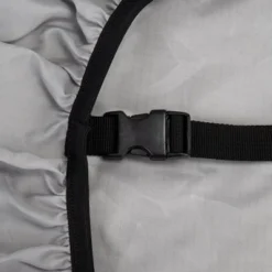 Camco Rhino RV Tote Tank Nylon Cover Accessory With Cinch Strap, Elastic Edges, And Water Drainage Grommet For 28 And 36-Gallon Tanks, Large, Gray -Camping Equipment Series GUEST 008fe5fd eff7 4c27 9341 8fa059bc34fa