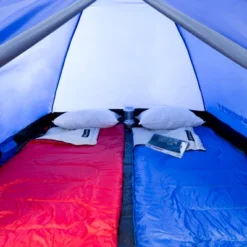 Leisure Sports 2-Person Water-Resistant Dome Tent With Removable Rain Fly And Carry Bag - Gray/Blue -Camping Equipment Series GUEST 0268fe8d 507e 4613 bef2 df8fc57ed0cc