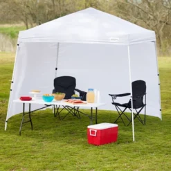 Caravan Canopy V-Series 12 X 12 Foot Tent Sidewall Set, White (Sidewalls Only) -Camping Equipment Series GUEST 028e25c7 4b4e 43e0 a359 2818a98f82b1