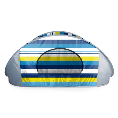 Picnic Time Manta Beach Pop Up Tent - Stripes 2 Picnic Time Manta Beach Pop Up Tent - Stripes - Image 2