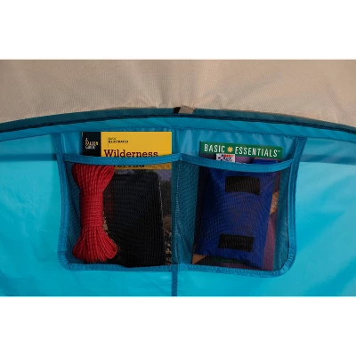 Coleman Pop Up 4 Person Scuba Camping Tent - Blue 3 Coleman Pop Up 4 Person Scuba Camping Tent - Blue - Image 3