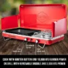 Hike Crew 2-in-1 Portable Gas Camping Stove/Grill With Griddle