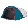 Decathlon Quechua Quechua 2 Seconds XL Fresh & Black Waterproof Pop Up Camping Tent 3 Person