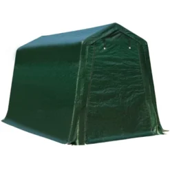 Costway 7'x12' Patio Tent Carport Storage Shelter Shed Car Canopy Heavy Duty Green -Camping Equipment Series GUEST 0beb00b1 6c6d 4838 a248 6661eb61ca2c