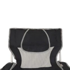 Picnic Time Campsite Camp Chair - Black -Camping Equipment Series GUEST 101b327f 61d5 46b1 8ed7 3768b25b1a74