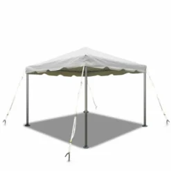 Party Tents Direct Weekender West Coast Frame Party Tent, White,10 Ft X 10 Ft -Camping Equipment Series GUEST 10303ddc d483 4a2c a728 e9ea01707002