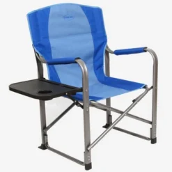 Kamp-Rite Portable Folding Director's Chair With Side Table & Cup Holder For Camping, Tailgating, And Sports, 350 LB Capacity -Camping Equipment Series GUEST 1208fd5b 0ea9 4d3c 8cfa d3c0adbb9899