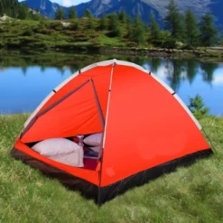 Leisure Sports 2-Person Dome Tent - 4' X 7' X 5', Red -Camping Equipment Series GUEST 12a670cb 6e5e 419a a7b8 c0f722c6127b