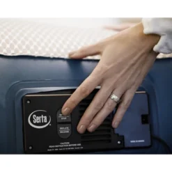 Serta 16" Raised Inflatable Air Mattress With Built In Pump - Queen -Camping Equipment Series GUEST 13047017 b423 42a2 931d 970cdaa6c91c