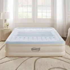 Beautyrest Lumbar Supreme 3-Zone Adjustable Air Mattress With Built-in Pump - King -Camping Equipment Series GUEST 132f8c39 ea22 45ee 94c7 4361768fa636