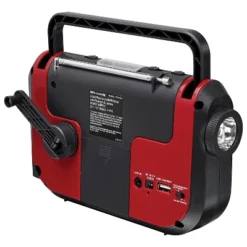WeatherX WB/AM/FM Solar Charge Radio - Red (WR383R) -Camping Equipment Series GUEST 19128fcb 2b85 4d95 8290 9d145984b17d