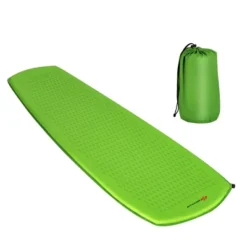 Costway Inflatable Sleeping Pad, Self Inflating Camping Mattress W/Carrying Bag GreenBlue -Camping Equipment Series GUEST 1a1dd31e 6366 47c5 a48e 4083dabbf8a6