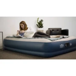 Serta 16" Raised Inflatable Air Mattress With Built In Pump - Queen -Camping Equipment Series GUEST 1a49f748 e4eb 4a26 a1d9 7abc649efcae