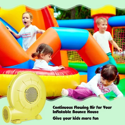 Costway Air Blower Pump Fan 350 Watt 0.5 HP For Inflatable Bounce House Bouncy Castle 4 Costway Air Blower Pump Fan 350 Watt 0.5 HP For Inflatable Bounce House Bouncy Castle - Image 4