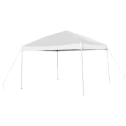 Emma And Oliver 8'x8' Weather Resistant, UV Coated Pop Up Canopy Tent With Reinforced Corners, Height Adjustable Frame And Carry Bag -Camping Equipment Series GUEST 1f139f07 e01d 4f7f 90c0 ca238388ba5d