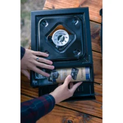 Stansport Portable Outdoor Single Burner Butane Stove -Camping Equipment Series GUEST 21a413fc 8700 4213 a06f 68eb1e12cf97