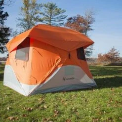Gazelle T4 94"x94" 4 Person Pop Up Camping Hub Tent W/ Removable Floor (2 Pack) -Camping Equipment Series GUEST 23aead7f e323 48a9 ac70 beb325c9828c