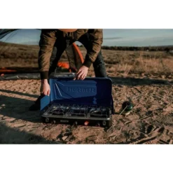Stansport Triple Burner Propane Stove Blue -Camping Equipment Series GUEST 268b0446 8e5f 4330 97b3 583f5a7f63ca