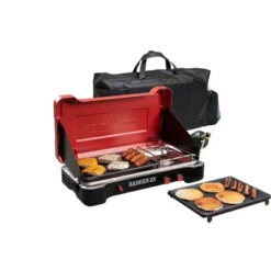 Camp Chef Mountain Series Rainier 2x Two-Burner Camp Stove With Griddle & Carry Bag -Camping Equipment Series GUEST 28f0e5f6 101b 4eae aff7 8c1ce69a7ec3