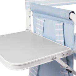 Picnic Time Outdoor Directors Chair - Mod Denim Stripes -Camping Equipment Series GUEST 295ad42e 7bda 4bc1 9e07 16326694131e