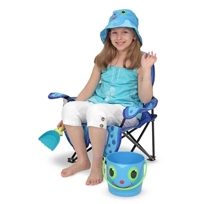 Melissa & Doug Sunny Patch Flex Octopus Folding Beach Chair With Carrying Case 7 Melissa & Doug Sunny Patch Flex Octopus Folding Beach Chair With Carrying Case - Image 7