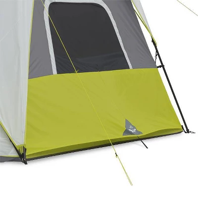 Core Equipment 10 Person Instant Cabin Tent With Screen Room - Green 7 Core Equipment 10 Person Instant Cabin Tent With Screen Room - Green - Image 7