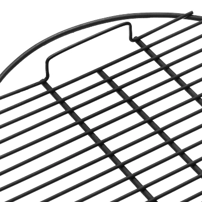 Sunnydaze Decor Sunnydaze Outdoor Camping Or Backyard Heavy-Duty Steel Round Fire Pit Cooking Rack Grill Grate - 40" 1 Sunnydaze Decor Sunnydaze Outdoor Camping Or Backyard Heavy-Duty Steel Round Fire Pit Cooking Rack Grill Grate - 40"