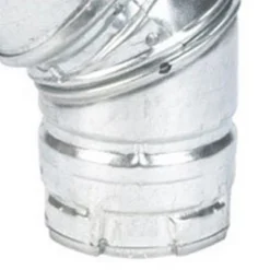 DuraVent PelletVent 6 Inches Stainless Steel 45 Degree Elbow Stove Pipe, Silver -Camping Equipment Series GUEST 2f5d4bf1 7c31 41b3 8a97 988031fe8f5f