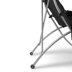 Picnic Time PT-XL Camp Chair With Carrying Case - Black -Camping Equipment Series GUEST 30eea477 8a7f 4b96 9113 55e3089c7116