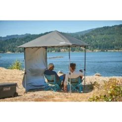 Coleman Oasis Lite Canopy 7'x7' One Peak Sunwall Beach Shelter Tent - Black -Camping Equipment Series GUEST 311b97c3 4efb 4a00 b677 ef5188464f15