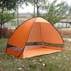 Unique Bargains Automatic Portable 2-3 Person Sun Shade Beach Shelter Tent -Camping Equipment Series GUEST 31edb478 bb6f 424e 9878 0ef2f54bd015