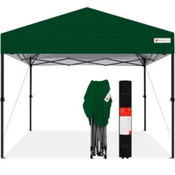 Best Choice Products 10x10ft Easy Setup Pop Up Canopy Instant Portable Tent W/ 1-Button Push, Carry Case -Camping Equipment Series GUEST 32a3ef84 49bd 48d3 bc41 649eb59bd03c