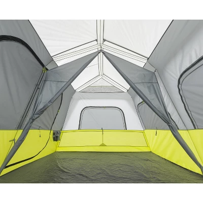 Core Equipment 10 Person Instant Cabin Tent With Screen Room - Green 3 Core Equipment 10 Person Instant Cabin Tent With Screen Room - Green - Image 3