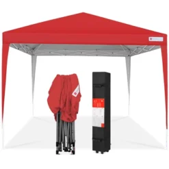 Best Choice Products 10x10ft Pop Up Canopy Outdoor Portable Adjustable Instant Gazebo Tent W/ Carrying Bag -Camping Equipment Series GUEST 36751732 0c46 43c1 b378 523e57e3abc0