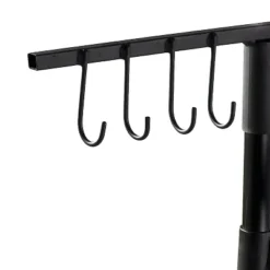 Sunnydaze Decor Sunnydaze Outdoor Camping Or Backyard Steel Adjustable Cooking Grilling Fire Pit BBQ Stake With 2 Swivel Swing Grates -Camping Equipment Series GUEST 39628b18 e773 41f3 b5ff 5fb68486e76c