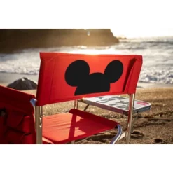 Picnic Time Disney Mickey Mouse Folding Camping Sports Chair - Red -Camping Equipment Series GUEST 39a0079f 9812 4a1b 9a97 6452790288e7