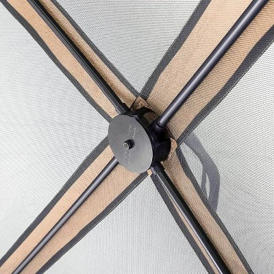 CLAM Quick-Set Escape 12 X 12 Foot Portable Pop Up Camping Outdoor Gazebo 6 Sided Canopy Shelter + 6 Pack Of Wind And Sun Panels 2 CLAM Quick-Set Escape 12 X 12 Foot Portable Pop Up Camping Outdoor Gazebo 6 Sided Canopy Shelter + 6 Pack Of Wind And Sun Panels - Image 2