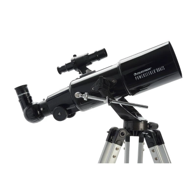Celestron Powerseeker 80AZS Telescope With Basic Smartphone Adapter - Black 1 Celestron Powerseeker 80AZS Telescope With Basic Smartphone Adapter - Black