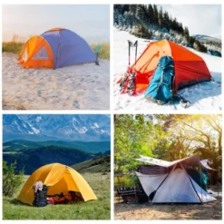 Unique Bargains Tent Stake Aluminum With Hook Kit Ground Pegs And Storage Bag -Camping Equipment Series GUEST 3ebd8471 705a 4799 a80b 02ae755c3dd2