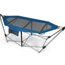 Costway Folding Hammock Indoor & Outdoor Hammock With Side Pocket & Iron Stand 20 Costway Folding Hammock Indoor & Outdoor Hammock With Side Pocket & Iron Stand -Camping Equipment Series GUEST 3fa48fcd 5012 4a08 9c22 842cea03b69a