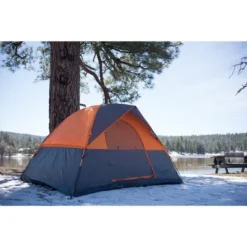 Stansport Everest 6 Person Dome Tent Orange/Gray -Camping Equipment Series GUEST 3fda7152 ee98 4813 b5df e0eb1591c45f