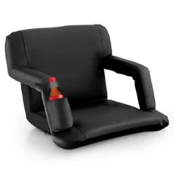 Costway Stadium Seat For Bleachers With Back Support 6 Reclining Positions Padded Cushion -Camping Equipment Series GUEST 41015ba0 30f5 4c13 8cb2 da1e1ffbb062