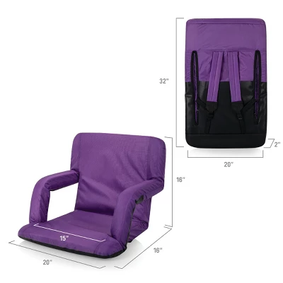 Picnic Time Ventura Stadium Seat - Purple 8 Picnic Time Ventura Stadium Seat - Purple - Image 8