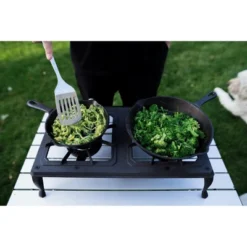 Stansport Double Burner Cast Iron Stove -Camping Equipment Series GUEST 4a166d0e 1798 4592 8aa3 55ec2caf2bfb