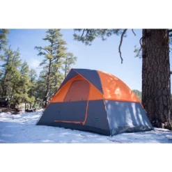 Stansport Everest 6 Person Dome Tent Orange/Gray -Camping Equipment Series GUEST 4ac1ba5c 28d8 4a22 9a42 44e403c21446