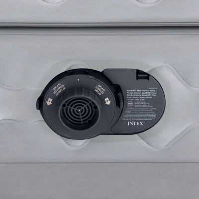 Intex 20" Supreme Air-Flow Twin Size Air Mattress With Internal 120V Pump 2 Intex 20" Supreme Air-Flow Twin Size Air Mattress With Internal 120V Pump - Image 2