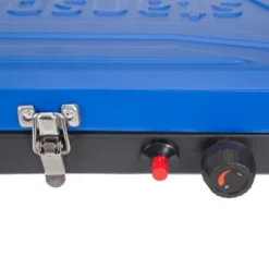 Stansport Double Burner Stove Piezo Ignition With Drip Pan Blue -Camping Equipment Series GUEST 4d0c169e d766 46a3 be36 aa769639f9d0