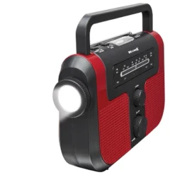 WeatherX WB/AM/FM Solar Charge Radio - Red (WR383R) -Camping Equipment Series GUEST 51d9e247 6c8f 4b8d aaaf 04ad427900e8