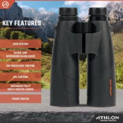 Athlon Optics Cronus G2 UHD Binoculars With Eye Relief For Adults And Kids, High-Powered Binoculars For Hunting, Birdwatching, And More -Camping Equipment Series GUEST 525d952c c813 437e adbe 7faac038c373
