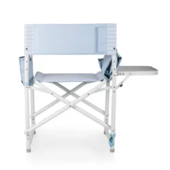 Picnic Time Outdoor Directors Chair - Mod Denim Stripes -Camping Equipment Series GUEST 560c2bf4 3d5a 415d ac2b b9e444dc848c